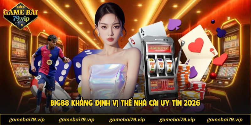 Big88 khẳng định vị thế nhà cái uy tín 2026