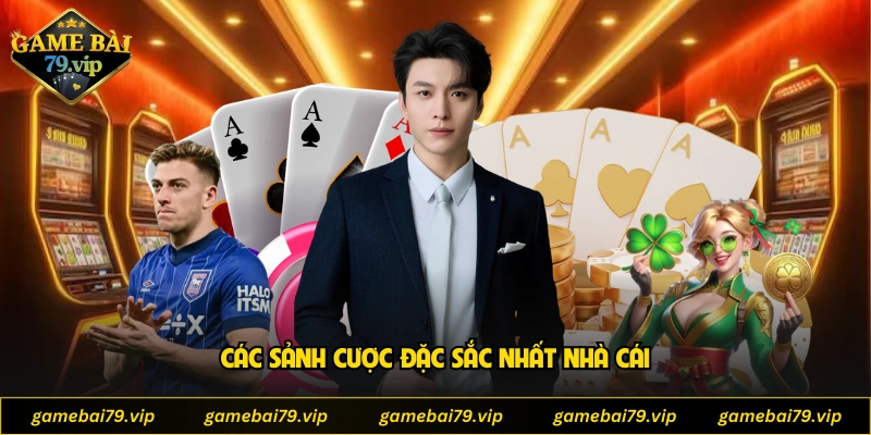 Các sảnh cược đặc sắc nhất nhà cái