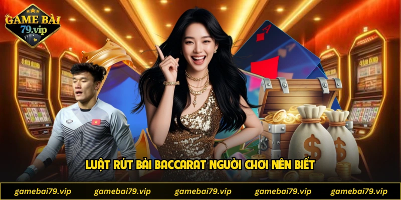 Luật rút bài baccarat người chơi nên biết