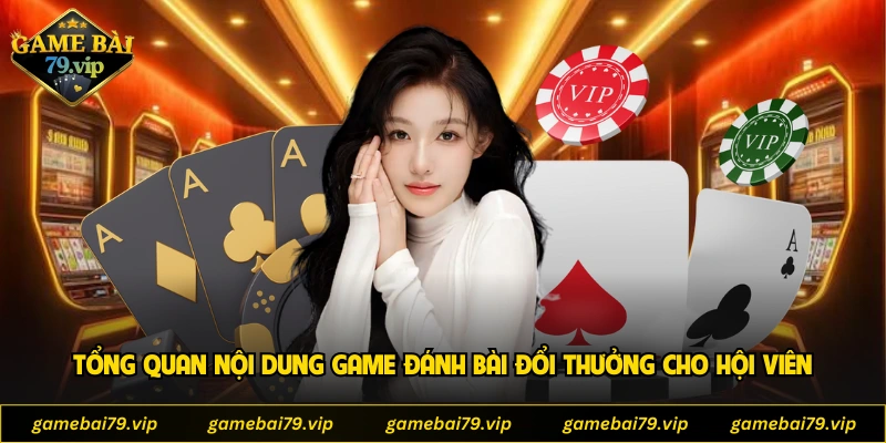 Tổng quan nội dung game đánh bài đổi thưởng cho hội viên