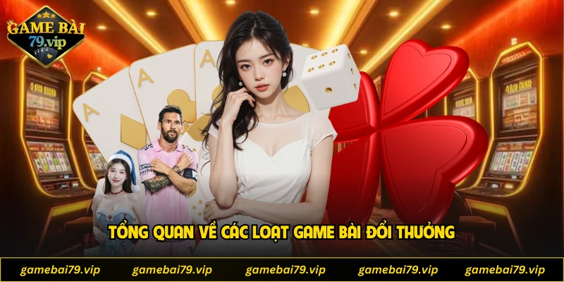 Tổng quan về các loạt game bài đổi thưởng