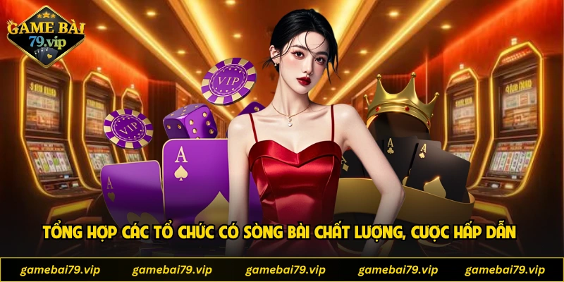Tổng hợp các tổ chức có sòng bài chất lượng, cược hấp dẫn