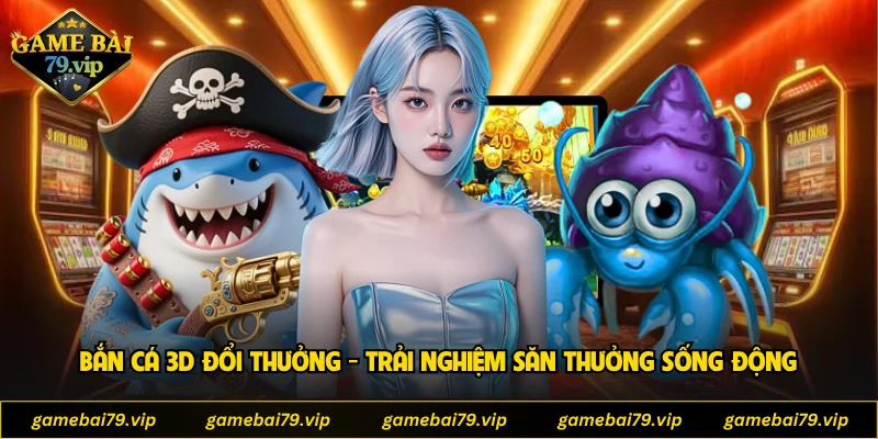 bắn cá 3d đổi thưởng