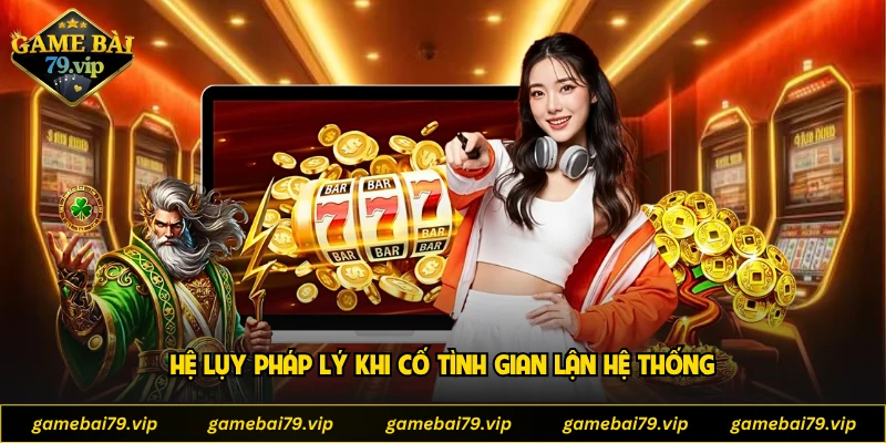 Hệ lụy pháp lý khi cố tình gian lận hệ thống